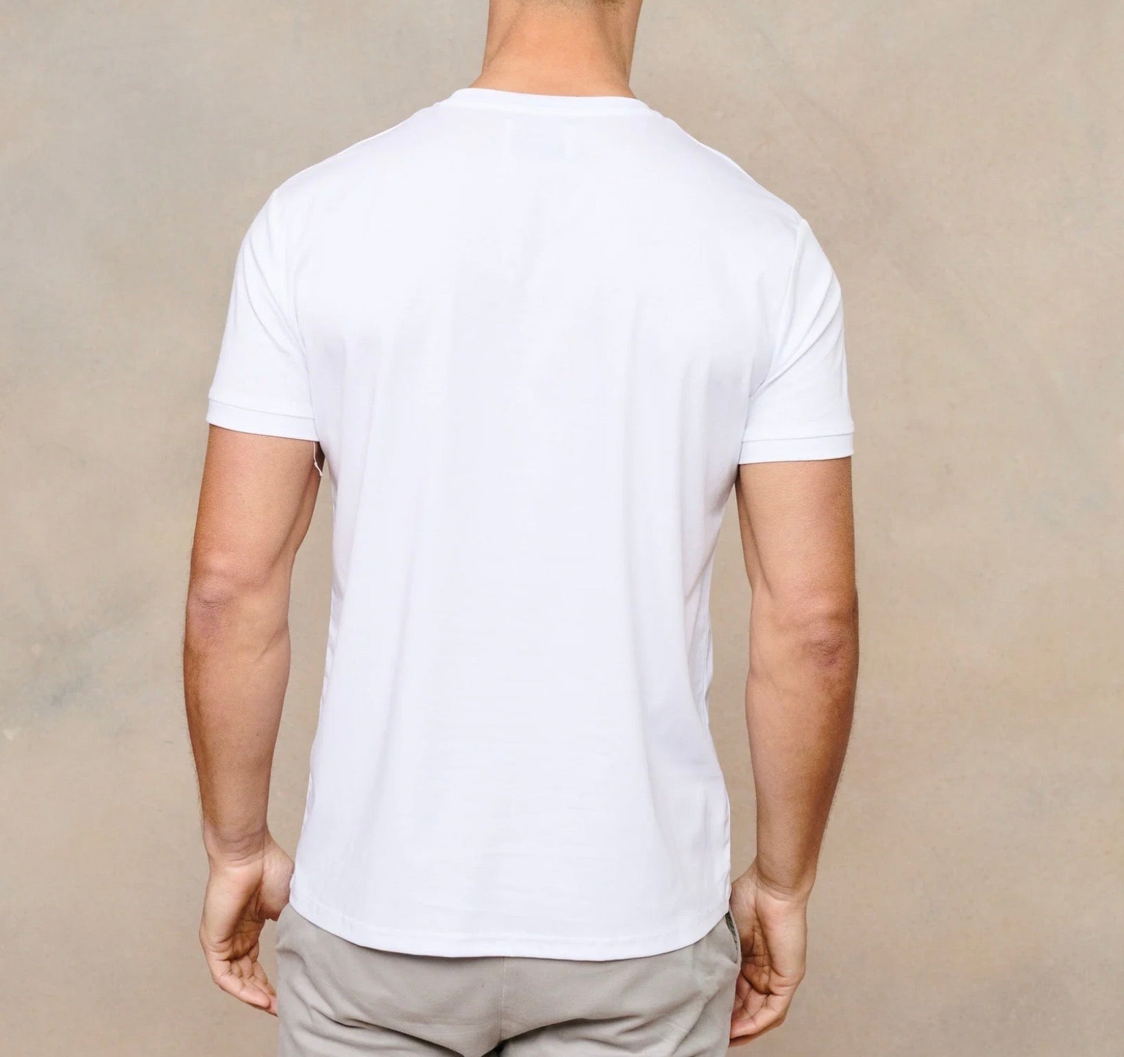 MERCERISED T-SHIRT - WHITE