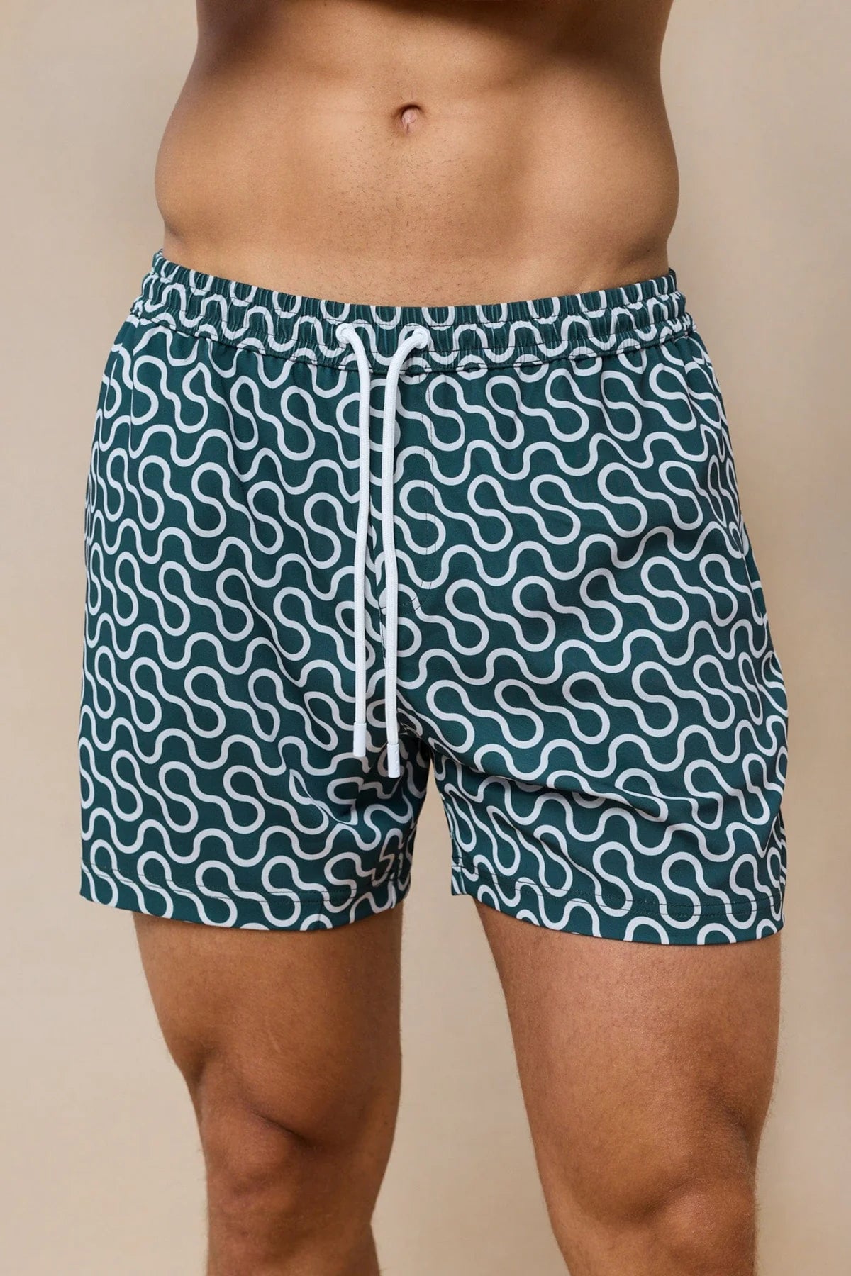 WAVE SWIM SHORT - GREEN